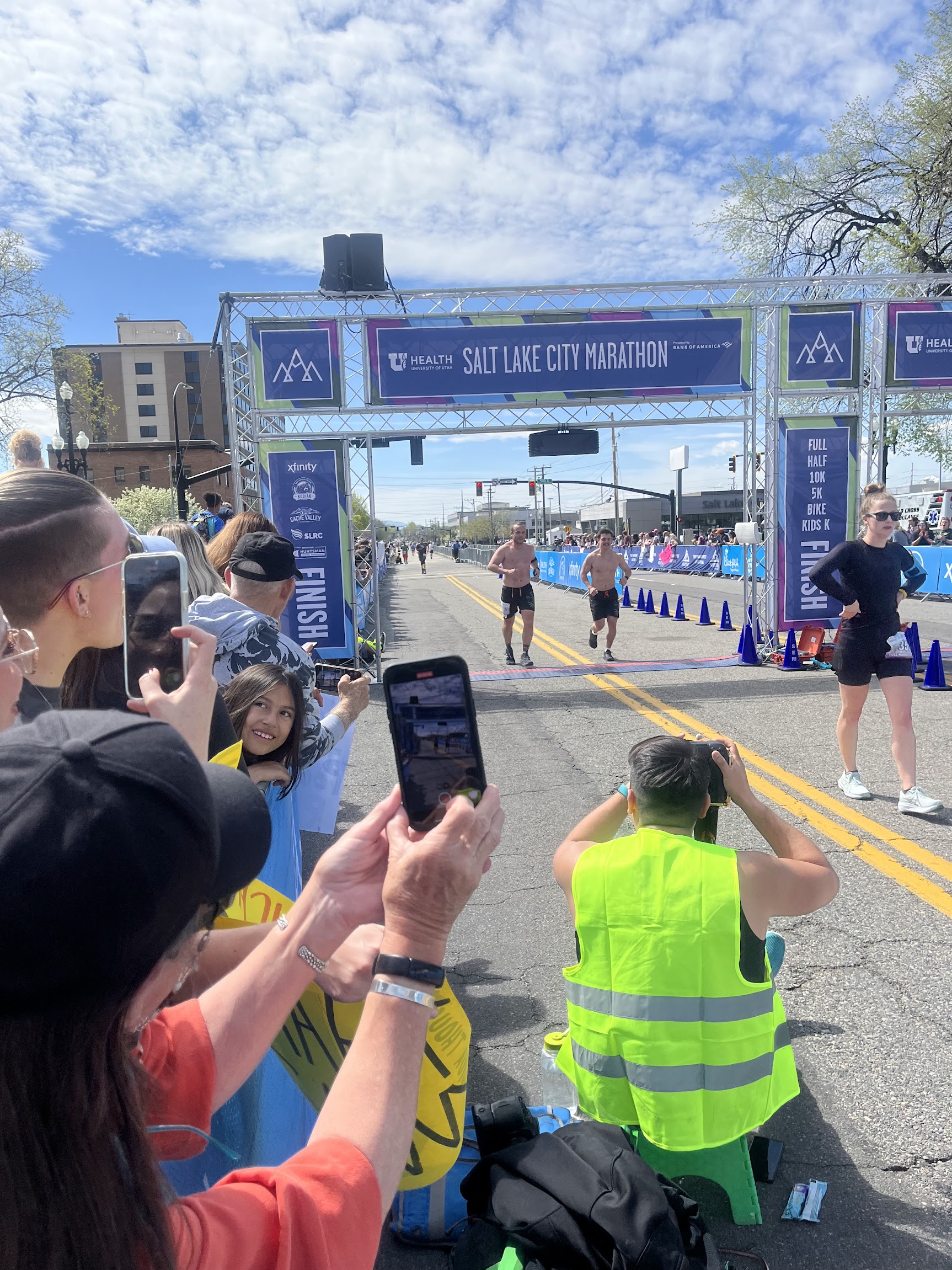 Brothers Marathon Finish